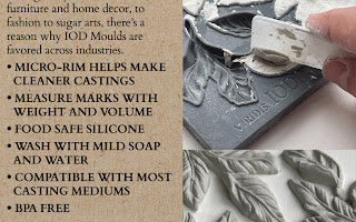 IOD - Viridis 6X10 DECOR MOULD™ *NEW* 2024 Spring Release