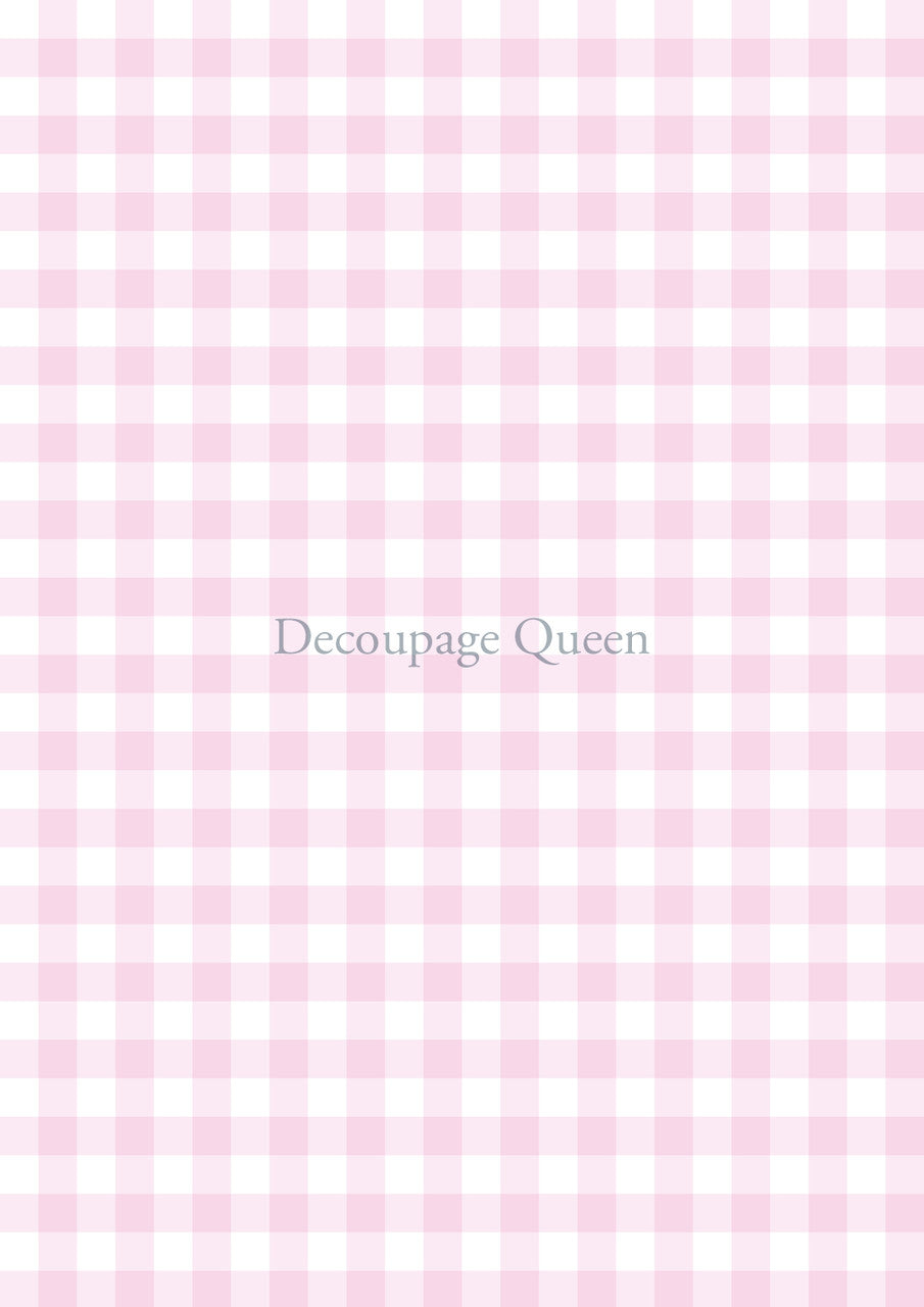 Decoupage Queen - Pink Gingham (Spring Reveal 2024)