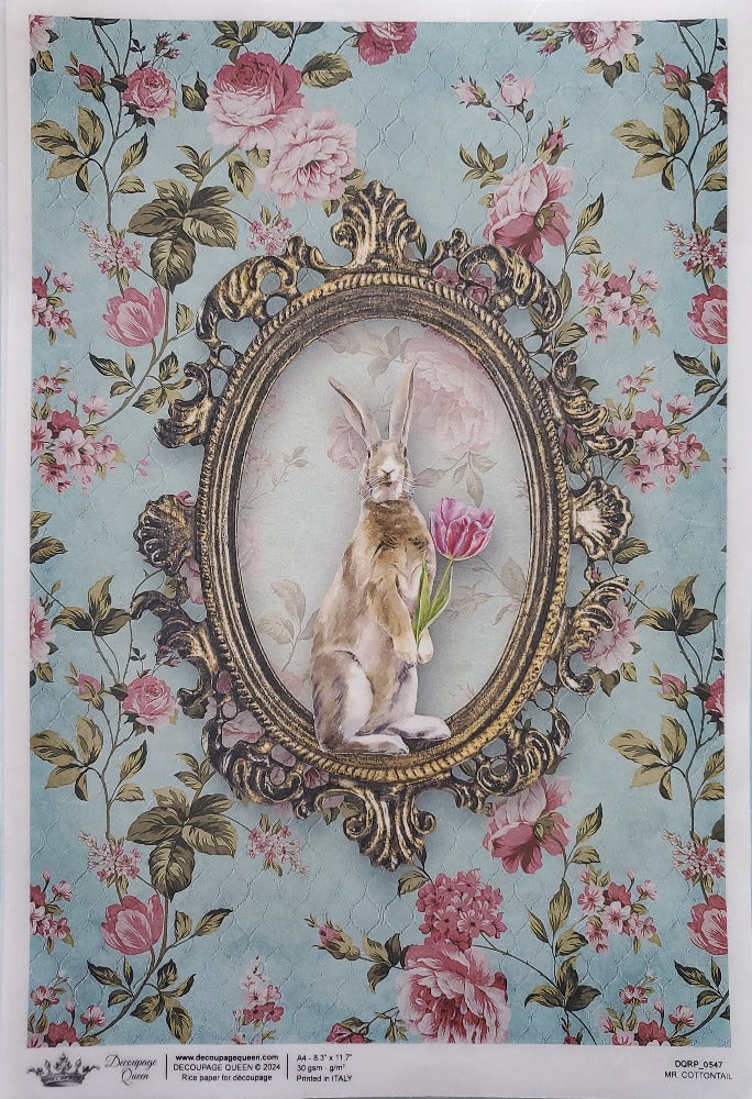 Decoupage Queen - Mr. Cottontail (Spring Reveal 2024)