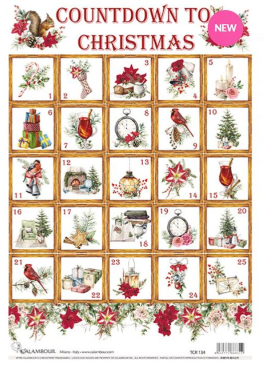 Calambour - Christmas Advent Squares