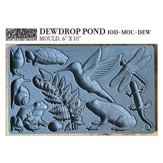 IOD - DEW DROP POND 6X10 DECOR MOULD™