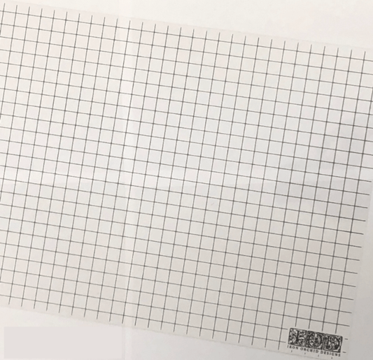 IOD - Grid Marked Thin Mounts/ Mounting Sheets (12 x 18)