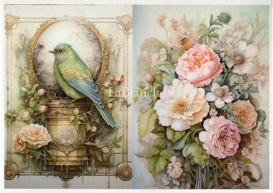 LaBlanche - Easter 6 Bird and Flowers 2 Pack
