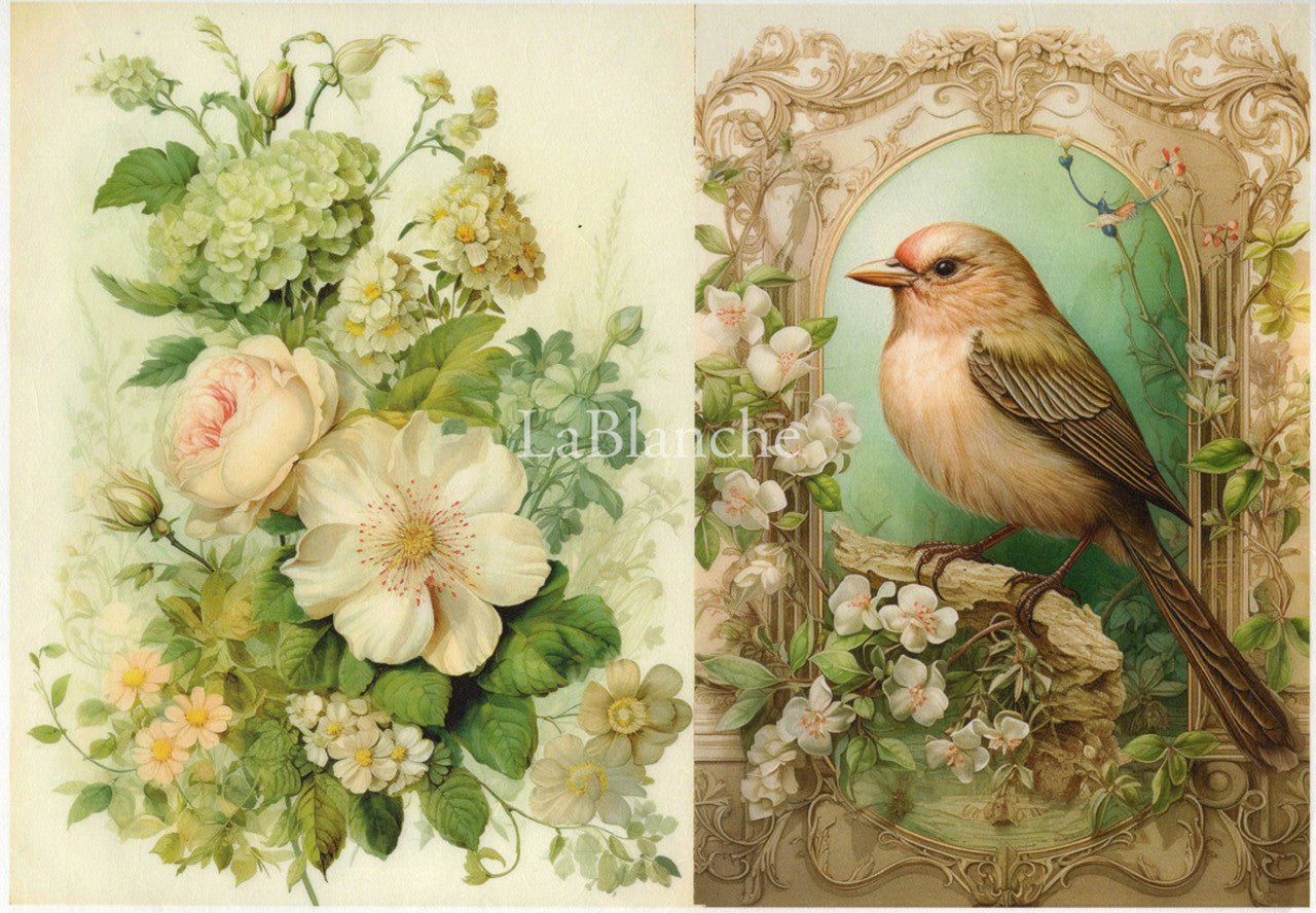 LaBlanche - Easter 7 Bird and Flowers 2 Pack